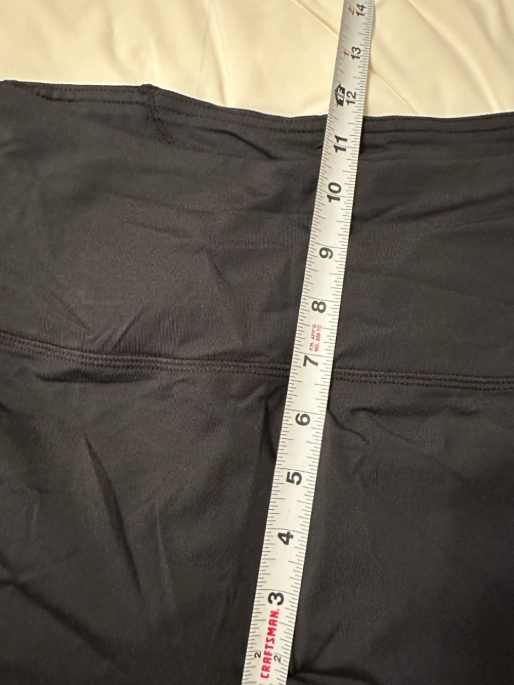 Tommie Copper Lower Back Support Black High-Waisted Leggings - NWT - Size L - Picture 11 of 12